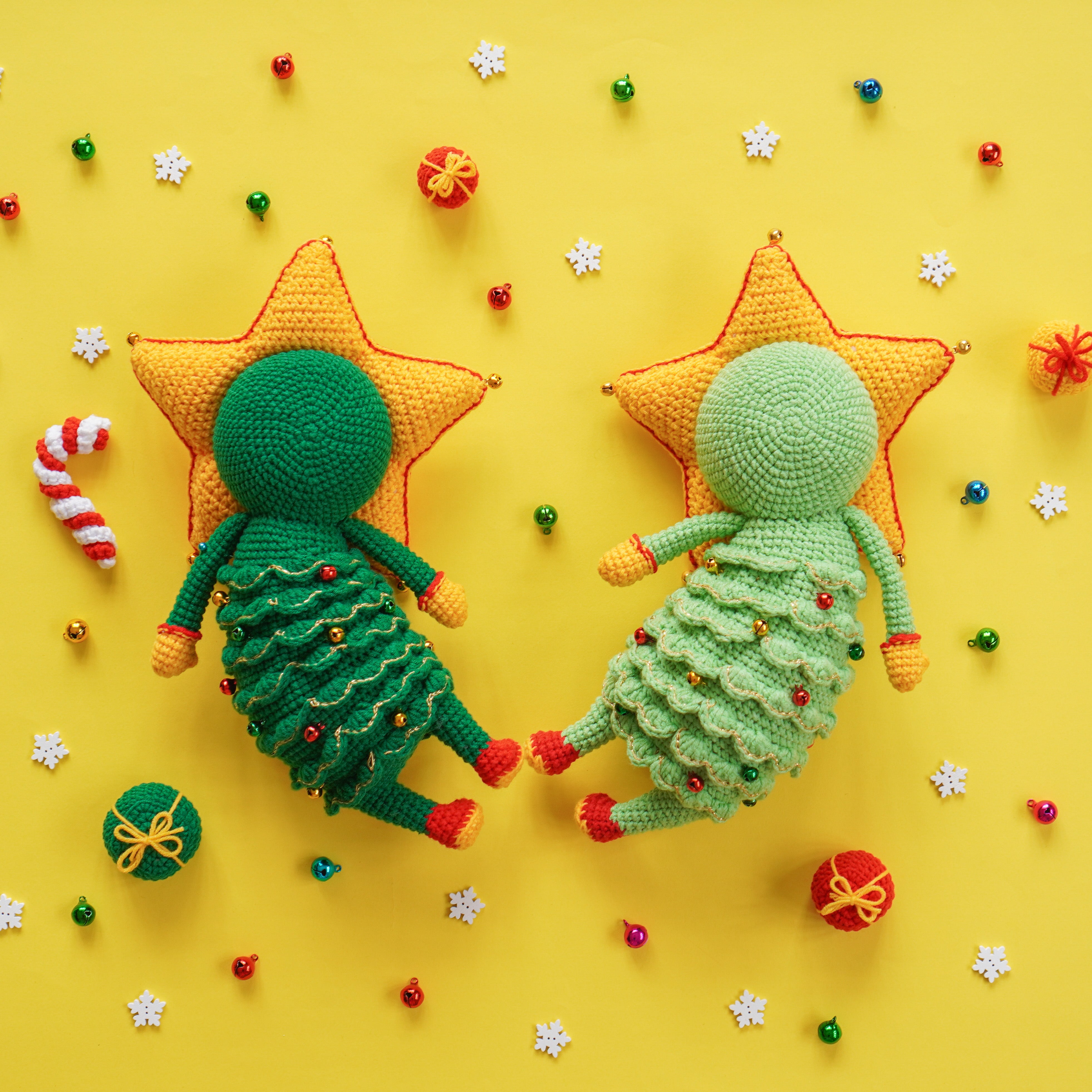 The Christmas Tree Crochet Pattern by Aquariwool (Crochet Doll Pattern/Amigurumi Pattern for Baby gift)