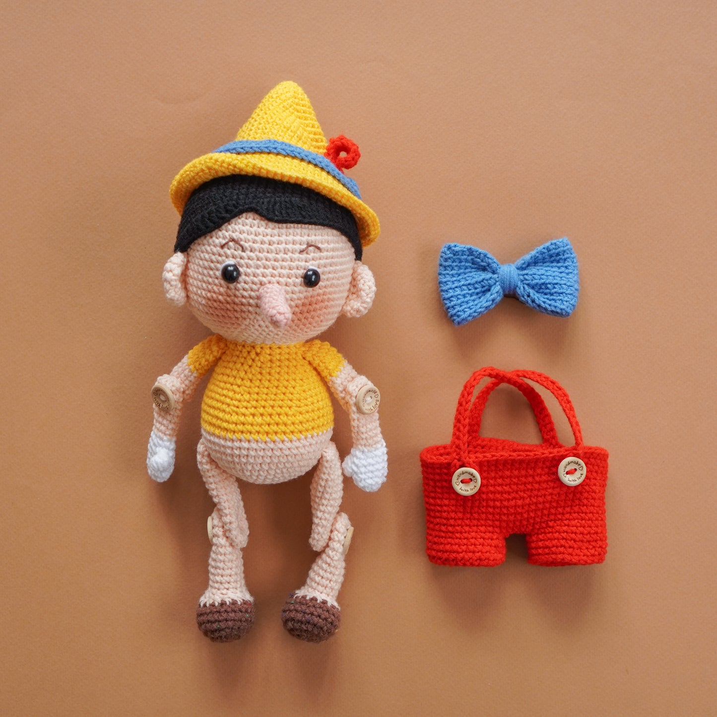 Pinocchio Crochet Pattern