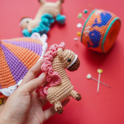 Merry Go Round Baby Mobile Crochet Pattern