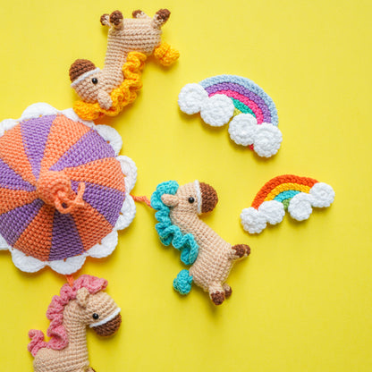 Merry Go Round Baby Mobile Crochet Pattern