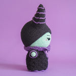 Load image into Gallery viewer, Black Witch Crochet Pattern by Aquariwool (Crochet Doll Pattern/Amigurumi Pattern for Baby gift)
